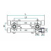 На фото Hi-Therm PP-R universal wall mounting set